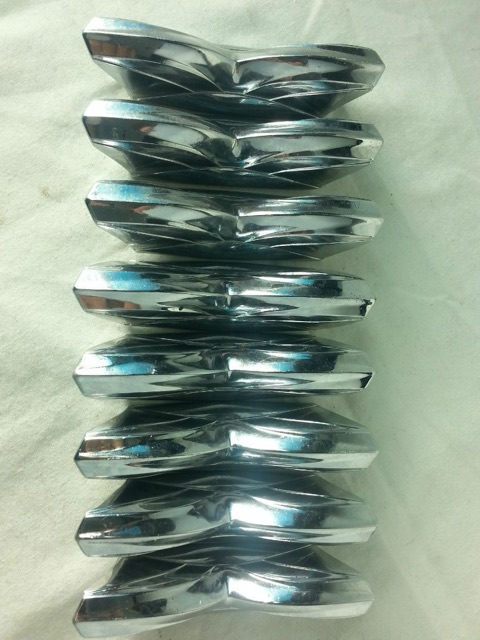Premier 8x Snare Drum Lugs 2000 Model / Super Ace Chrome Vintage 70s England* — main photograph