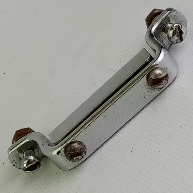 Walberg&Auge 2 1/4" Butt Plate Chrome Snare Drum Vintage 40s-50s Duplex Complete — main photograph