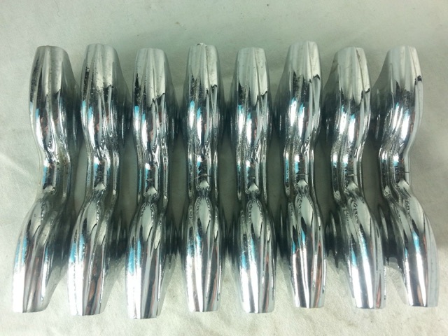 Premier 8x Snare Drum Lugs Royal/Super Ace/2000 Models Chrome Vintage 50s-60s* — main photograph