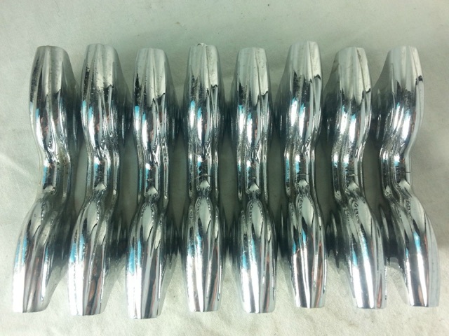 Premier 8x Snare Drum Lugs Royal/Super Ace/2000 Models Chrome Vintage 50s-60s* — main photograph