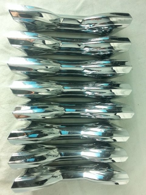 Premier 8x Tom/6.5"Snare Drum Center Lugs 4"Diamond Chrome Vintage 60s England* — main photograph