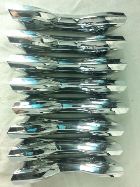 Premier 8x Tom/6.5"Snare Drum Center Lugs 4"Diamond Chrome Vintage 60s England* — main photograph