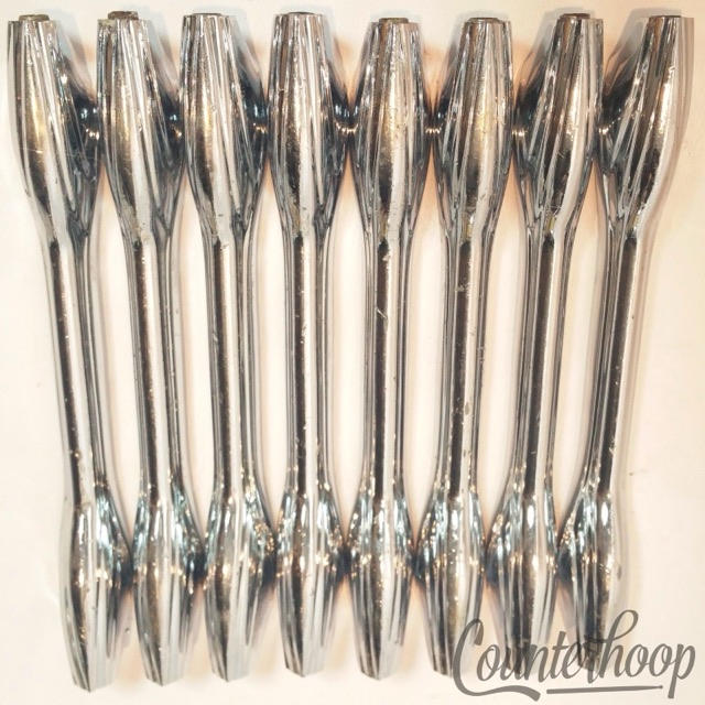 Premier 8x Snare Drum/Marching/Bass Lugs 7 1/8"Long Diamond Chrome Vintage 60s* — main photograph