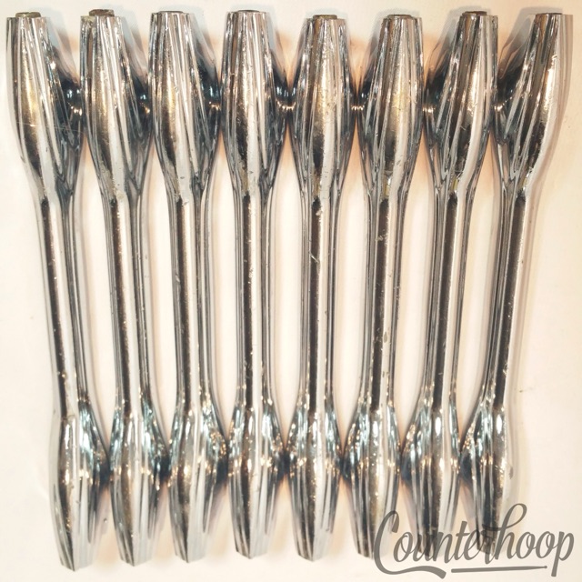 Premier 8x Snare Drum/Marching/Bass Lugs 7 1/8"Long Diamond Chrome Vintage 60s* — main photograph