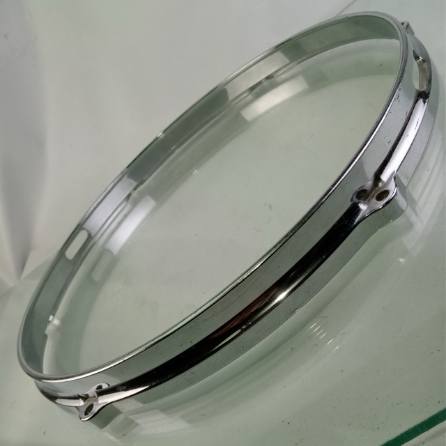 Gretsch 14"Die-Cast Snare Drum Resonant Rim/Hoop Chrome 6-Lug USA Vintage 60s RB — main photograph