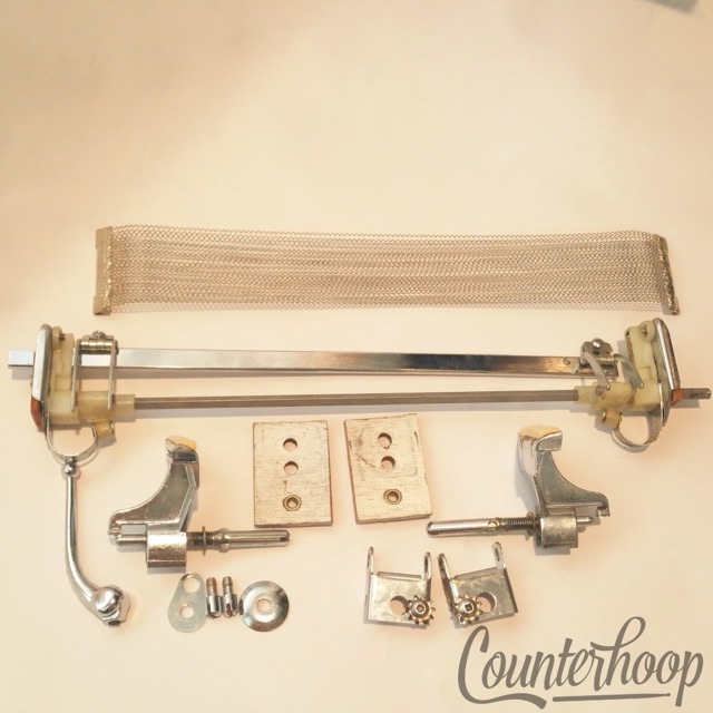 Premier Parallel Dual Top Throw-Off Complete Snare Drum Strainer 60s +OG Snares — main photograph