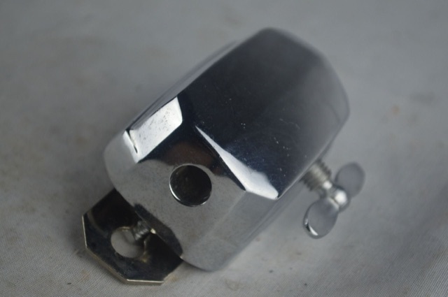Premier Bass Cymbal L-Arm / Floor Tom Leg Mount Chrome Vintage 60s England* — main photograph