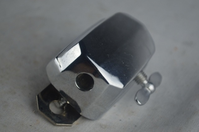 Premier Bass Cymbal L-Arm / Floor Tom Leg Mount Chrome Vintage 60s England* — main photograph