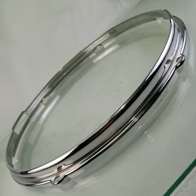 Slingerland 14"COB 6Lug Stick-Saver Snare Drum Resonant Chrome-BRASS Rim/Hoop50s — main photograph