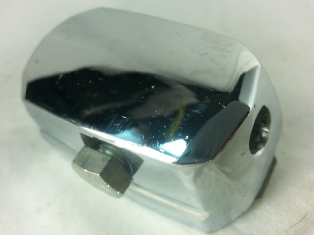 Premier Tom Drum L-Arm/Cymbal/Bass Spur Mount Diamond Chrome Vintage 50s Hex-Sc — main photograph