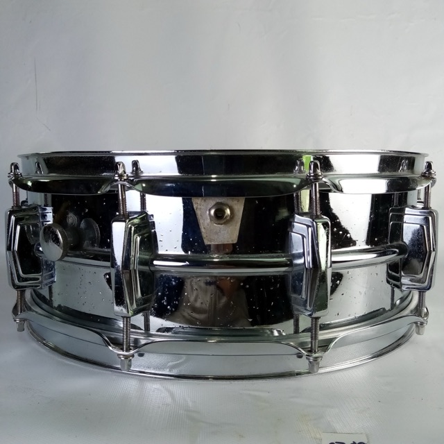Ludwig Supraphonic Snare Drum 14x5"Vintage Chrome Aluminum 10-Lug LudaLoy 80s* — main photograph