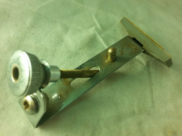Premier Snare/Tom Drum Muffler Chrome Vintage 60s-70s England Needs White Felt* — main photograph