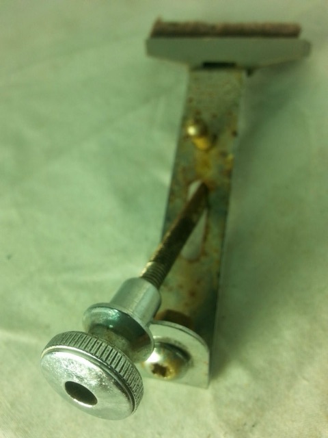 Premier Snare/Tom Drum Muffler Chrome Vintage 60s-70s England Felt Replacement* — main photograph