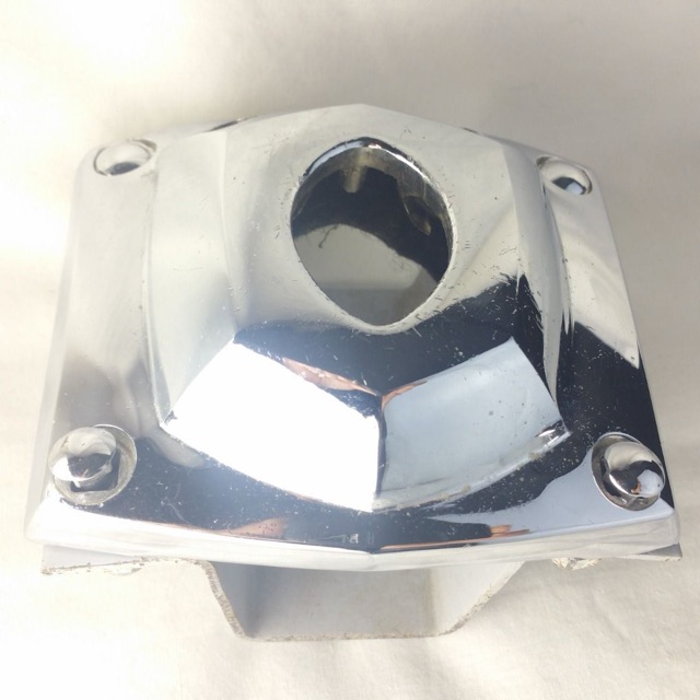 Premier Bass Drum Tom Post Arm Receiver Mount England Chrome Vintage 60s-70s* — main photograph