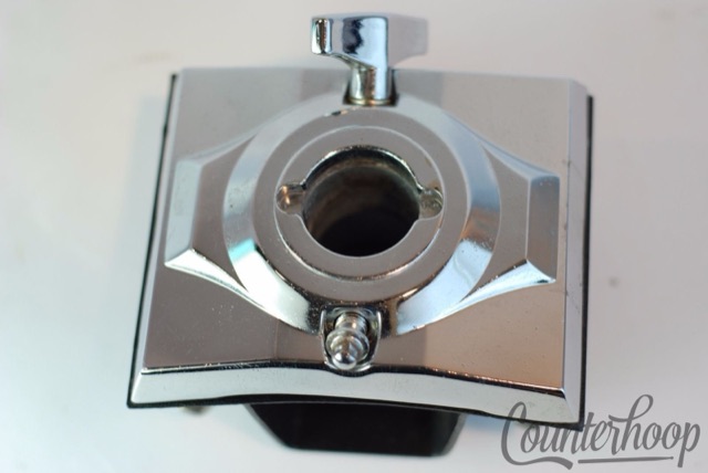 Premier Olympic Bass Drum Tom Post Arm Receiver Mount Chrome Vintage 60s-70s* — main photograph