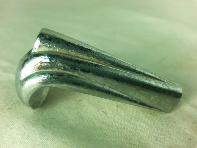 Premier 1x Bass Drum Tension-Rod-Claw Diamond Chrome England Vintage 50s-60s* — main photograph