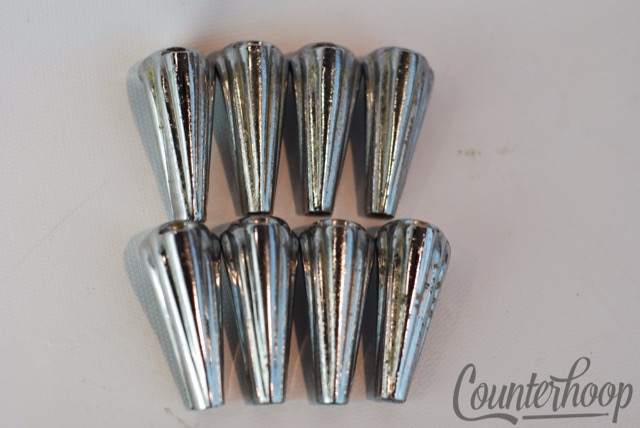 Premier 8x Bass Drum Tension-Rod-Claws Diamond Chrome England Vintage 50s-60s* — main photograph