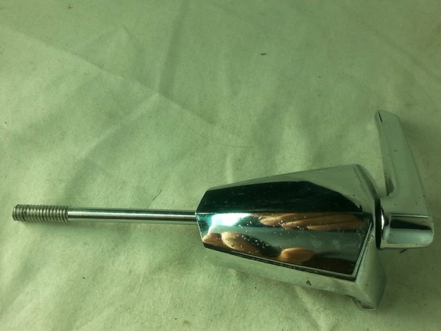 Premier 1x Bass Drum Tension T-Rod/Claw Vintage 60s-70s Diamond Chrome 4 1/4" — main photograph