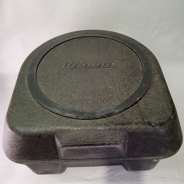 Ludwig 5"x14" Hard Shell UFO/Clamshell Case 70s Vintage USA Stick/Stand Section — main photograph