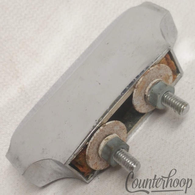 Sonor Snare Drum Teardrop Center Lug Vintage 60s 1 3/16"Chrome Germany Tear-Drop — main photograph