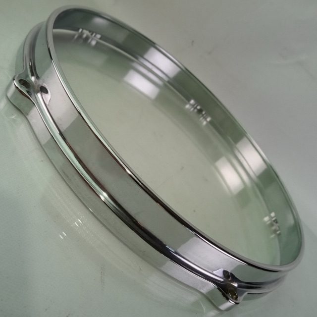 Gretsch 10" Die-Cast 5-Lug Tom Drum Batter Rim/Hoop Chrome Vintage 60s-70s Rack — main photograph