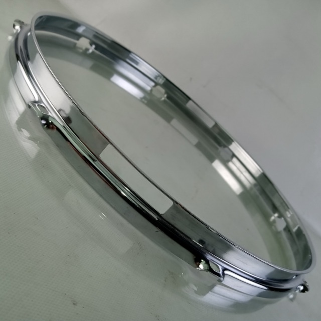 Rogers 14" Snare Drum Resonant Rim/Hoop 8-Lug XP8 Vintage 70s Big R Chrome-Steel — main photograph
