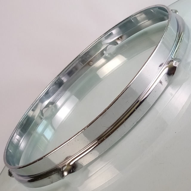 Yamaha 12" Aluminum 6Lug Power Hoop Tom Drum Batter Rim Maple Custom Mark1 Japan — main photograph