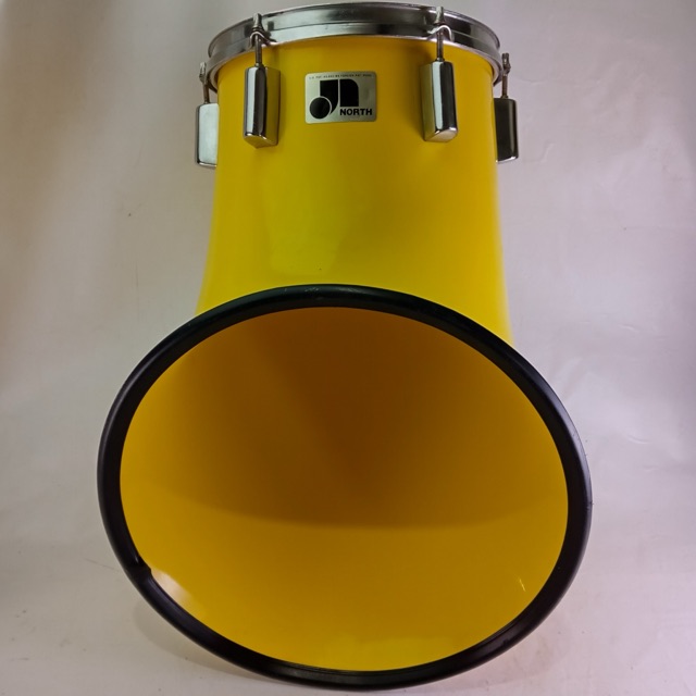 North 10"Tom Drum Beatles-Yellow Submarine! Batter Head x15"Resonant Vintage 80s — main photograph