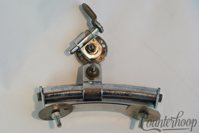 Gretsch Rail Mount Bass Drum Clip Tom Arm Walberg&Auge W&A USA Vintage 60s 4 1/2 — main photograph