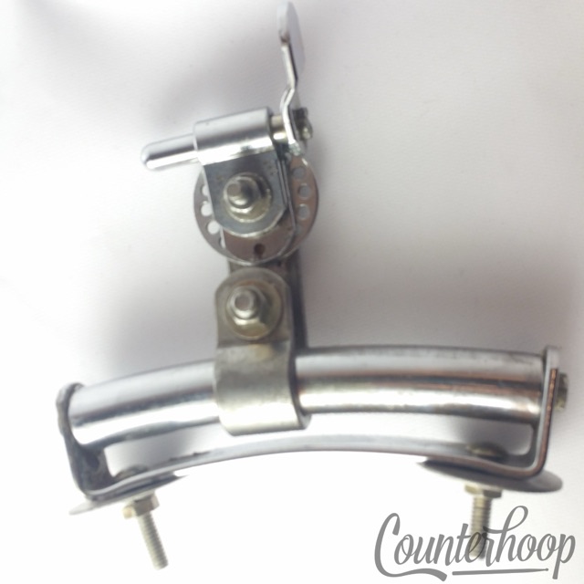 Gretsch Rail Mount Bass Drum Clip Tom Arm Walberg&Auge W&A USA Vintage 60s 4 1/2 — main photograph