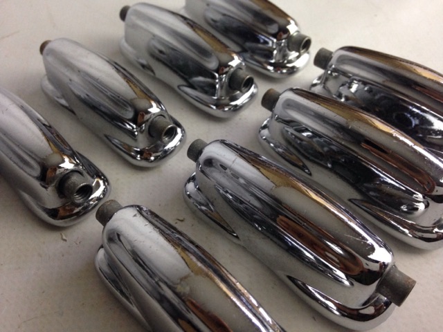 Slingerland Sound King Snare Drum Lugs (1) Chrome Vintage 70s* — main photograph