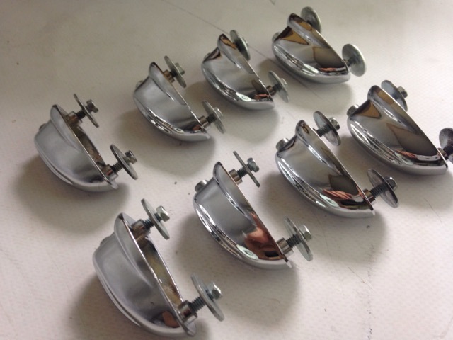 Slingerland Sound King Tom/Snare Drum Lugs (1) Chrome Vintage 60s-70s* — main photograph