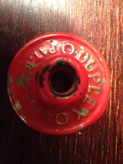 Duplex Drum Badge Vintage 1890s-1900s Snare/Bass Drum USA Early American Drums* — main photograph