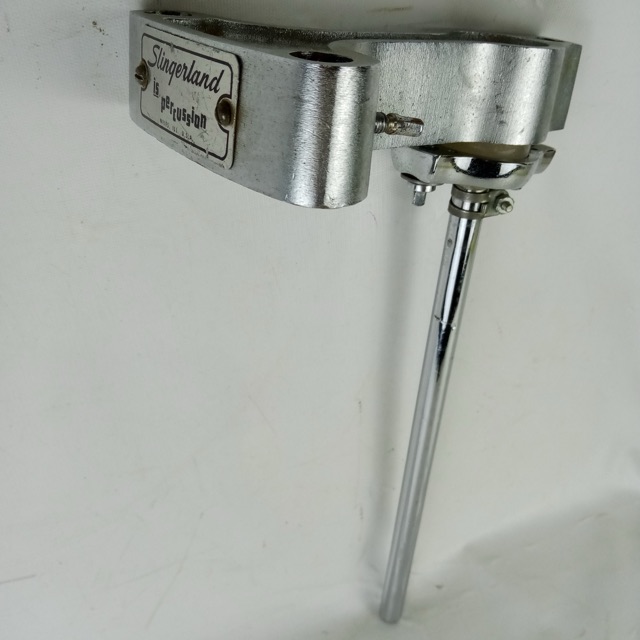 Slingerland Double Set-O-Matic Tom Drum Arm Holder Ball-Mount Stand/Bass Post70s — main photograph