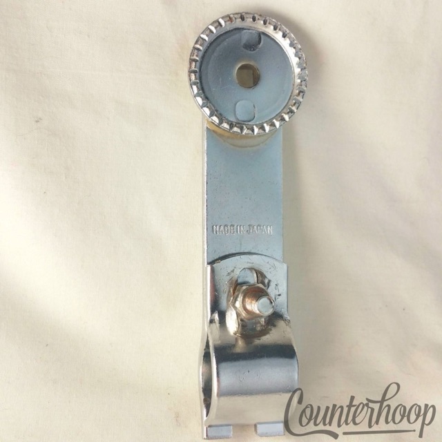 Pearl Rail Mount Slider Clamp Bass Drum "Made In Japan" Chrome 60s Star* — main photograph