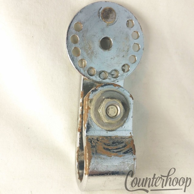 Gretsch Rail Mount Slider Clamp Bass Drum Walberg & Auge W&A Chrome 50s-60s* — main photograph