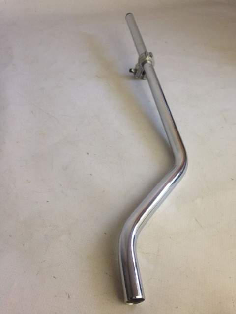 Rogers 70s XP8 Vintage Floor Tom Drum Leg (1)+ Chrome Tube Memriloc 20" USA* — main photograph