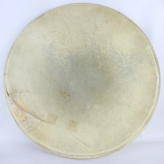 Slingerland 13" Tom/Snare Drum Calf Skin Head Vintage 30s Chicago Retuck Project — main photograph