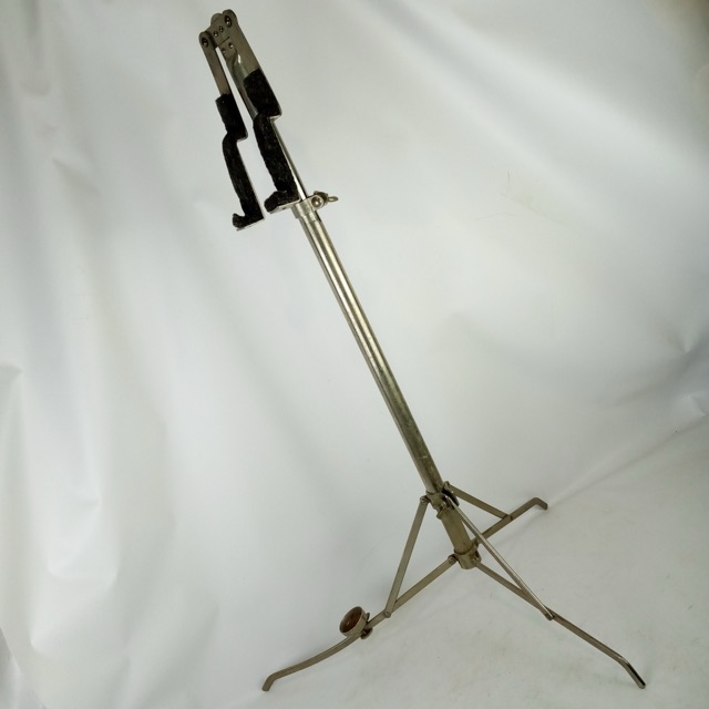 Ludwig/W&A Nickel Marching Band Percussion Stand Instrument Holder Vintage 40s* — main photograph