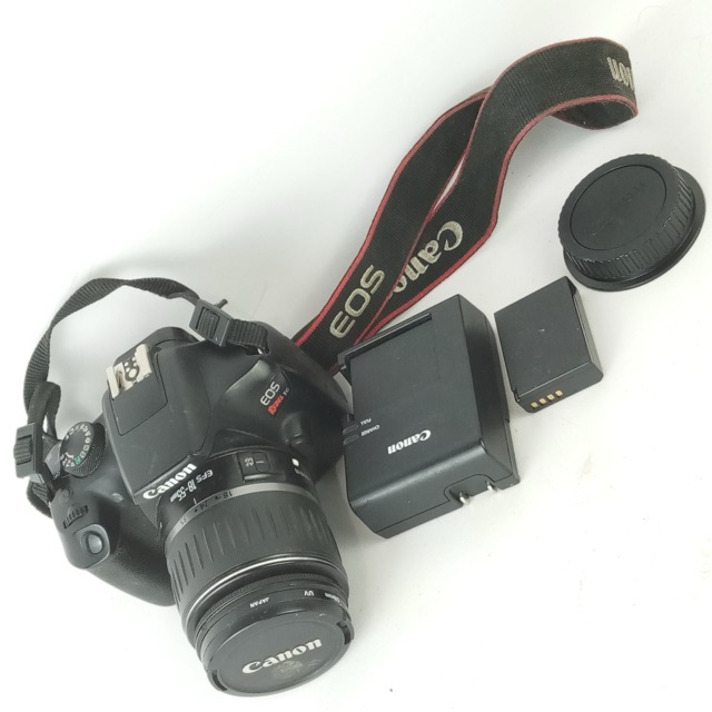 Canon EOS Rebel T6 DSLR Camera Kit w/ EF-S 18-55mm+32GB+Charger+3x Batteries SLR — main photograph