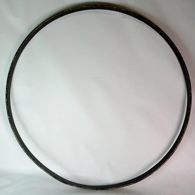 Ludwig 34"Concert Bass Drum Hoop(s) Wood Rim Marching Parade Pipe Band Vintage60 — main photograph