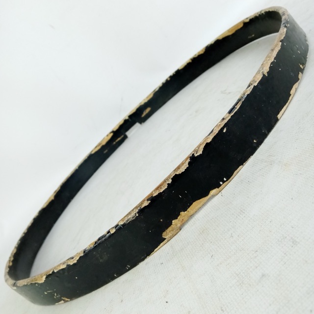 Ludwig 16"x1 1/4" Marching Snare Resonant Drum Hoop/Rim Vintage 50s WFL Wood USA — main photograph