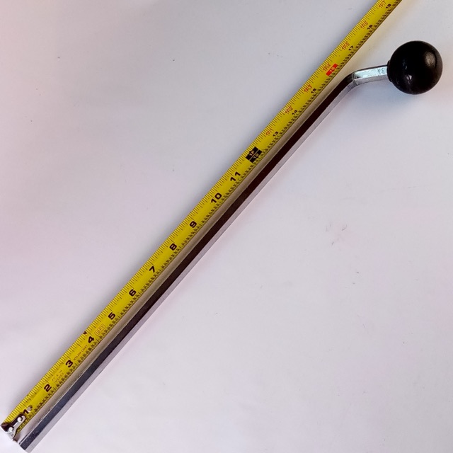 Vintage Drum Omni-Ball 17" Hex Arm Bass/Tom Mount Part Chrome — main photograph