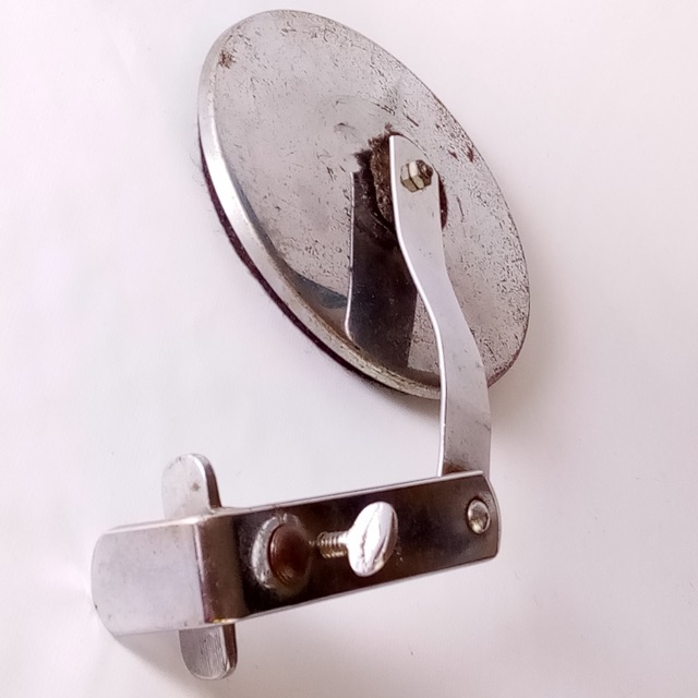 Rogers External Muffler Bass Drum Clamp-On Hoop-Mount Chrome Cleveland Vintage60 — main photograph