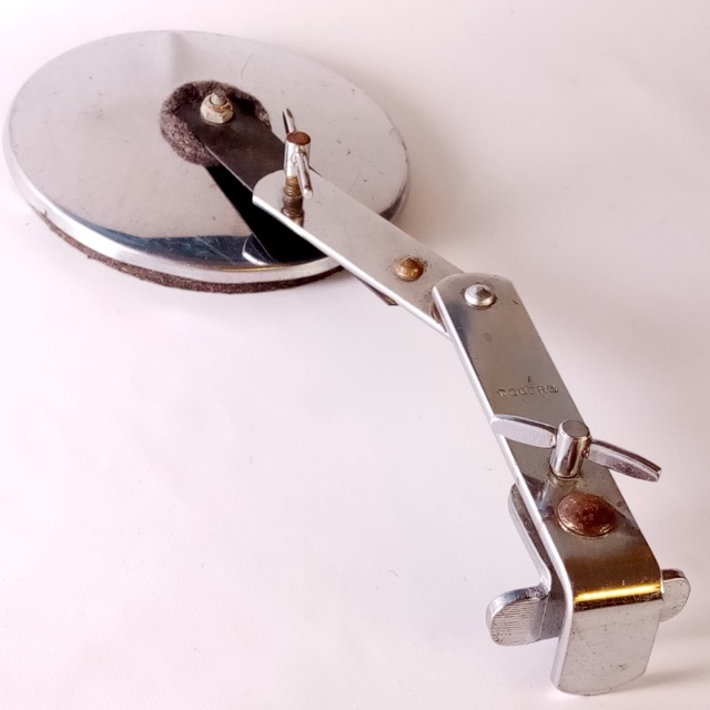 Rogers External Muffler Clamp-On Bass Drum Hoop-Mount Chrome Cleveland Vintage60 — main photograph