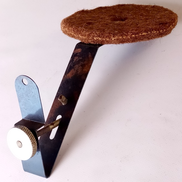 Internal Drum Muffler Vintage 60s Felt Tone Control Parts Dial Tensioner Knob — main photograph