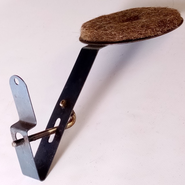 Internal Drum Muffler Frame Vintage 60s Large Circle Felt Tone Control Parts — main photograph