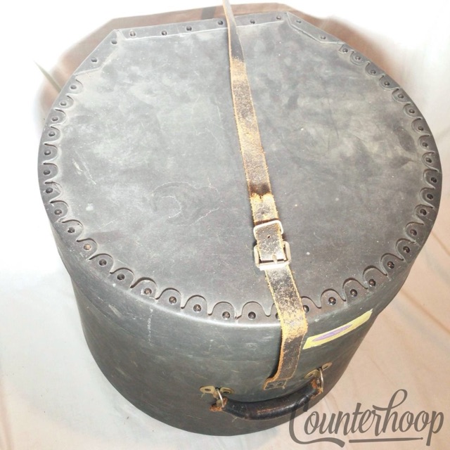 15x12" Marching Snare Drum Case by Custom Built Fibre Cases of Chicago Vintage* — main photograph