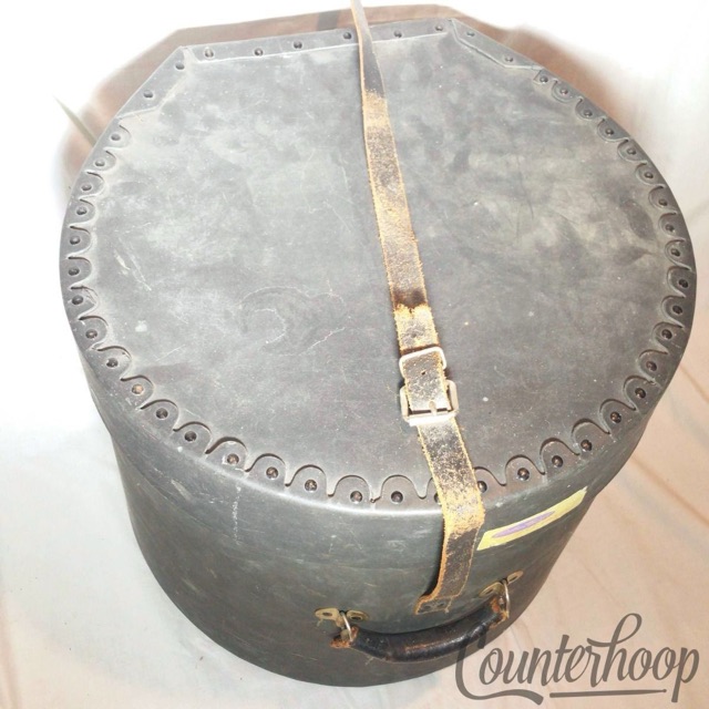 15x12" Marching Snare Drum Case by Custom Built Fibre Cases of Chicago Vintage* — main photograph