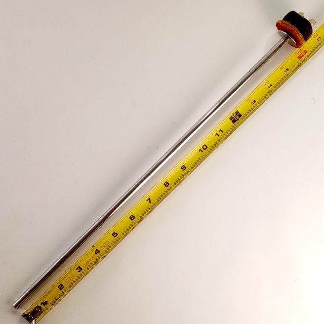 Ludwig/Leedy 5/16x17" Rod Straight Arm Chrome Cymbal Holder Mount Vintage30s USA — main photograph